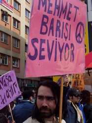 Demonstration für Mehmet Tarhan