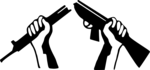 Ein zerbrochenes Gewehr