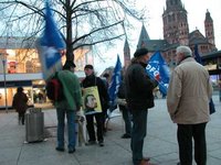 Kundgebung in Mainz